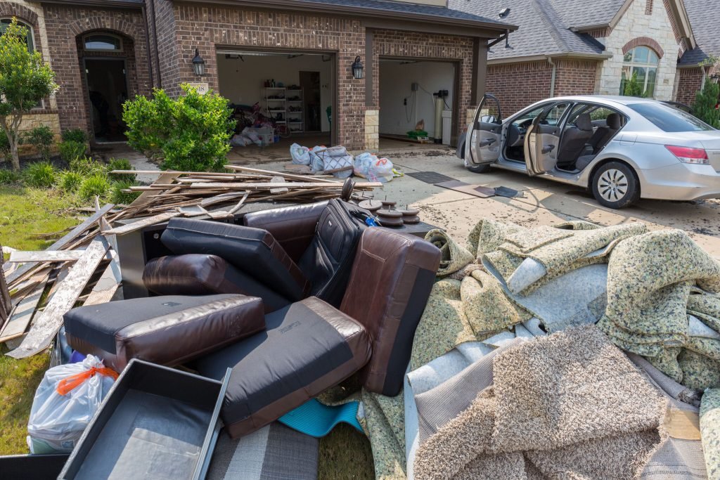 Furniture water damage - Red Carpet Flood Restoration